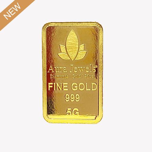 Shop for Gold Bullion Online at Aura Jewels