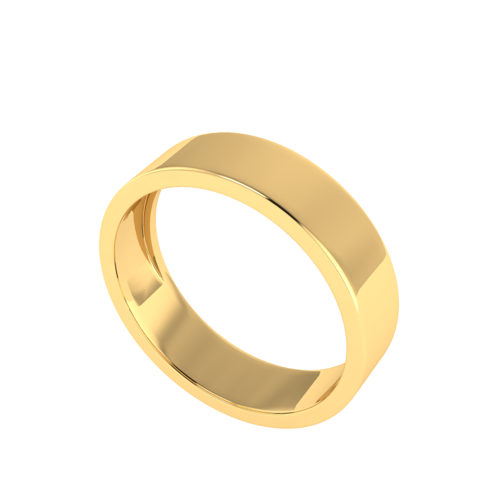 Lustrous18 KT Gold Engagement Ring