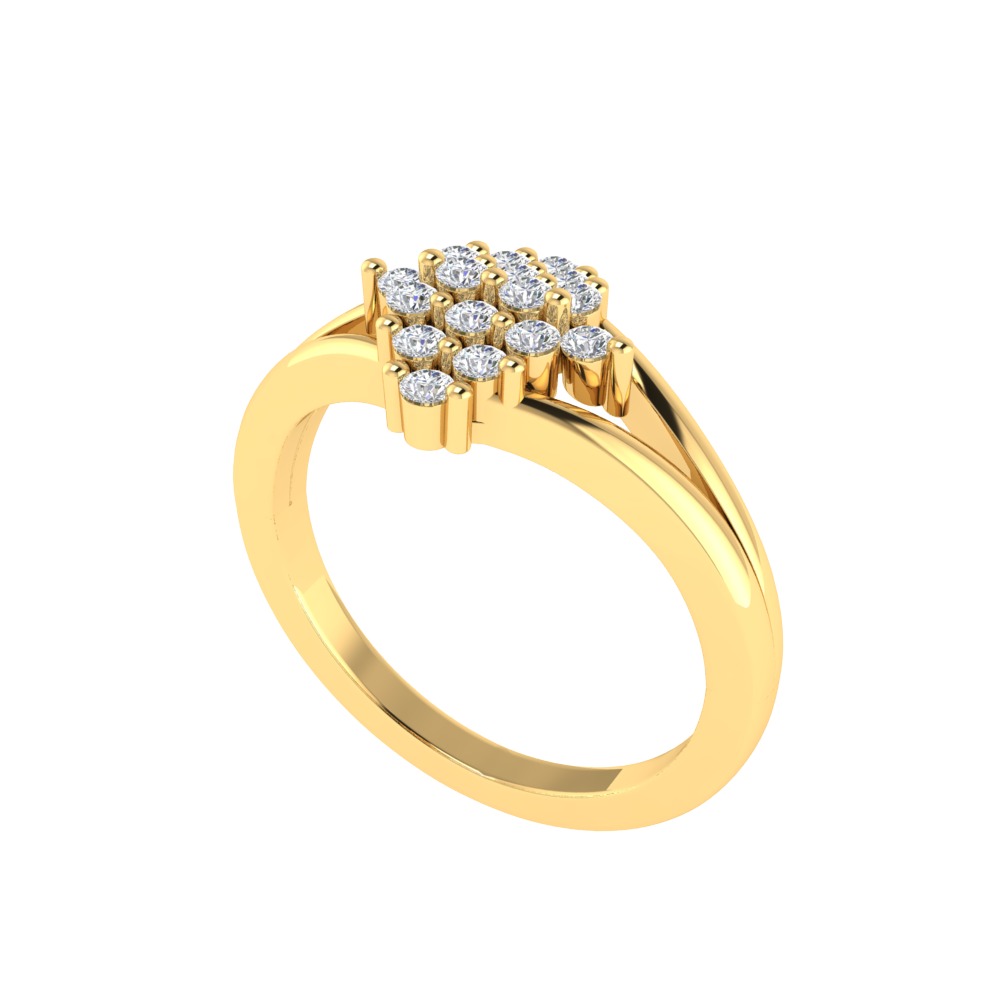 Ladies diamond shop ring