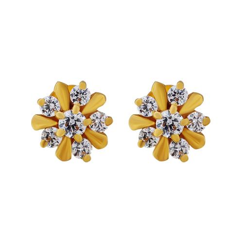 Latest Collection Of Gold Earrings Online Aura Jewels