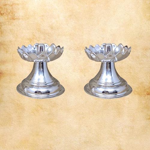 Small silver lamp deals price