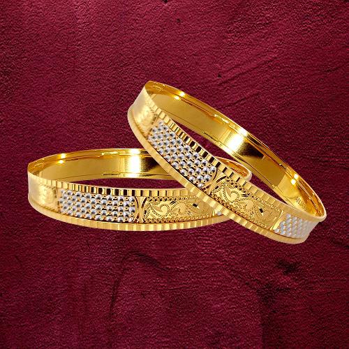 Gold bangles outlet within 50000