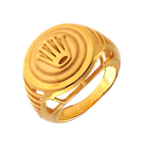 Latest design of hot sale gents gold ring