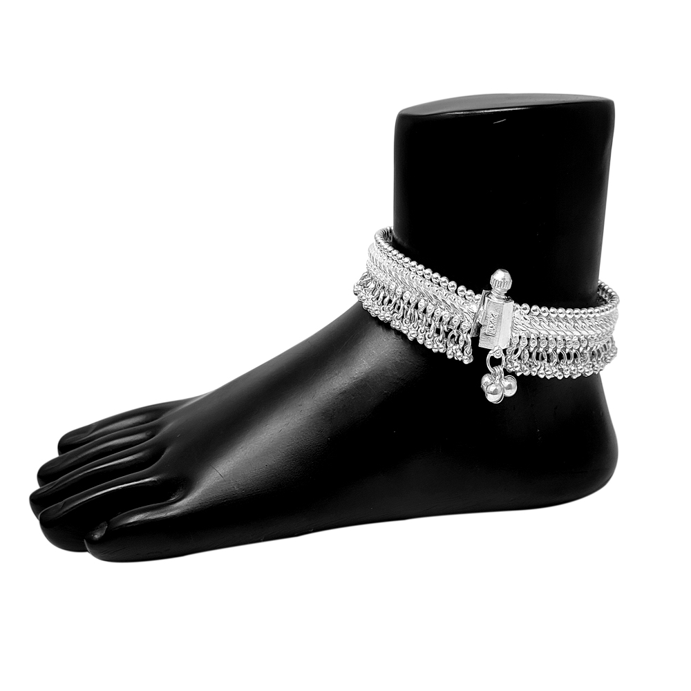 Buy Silver Anklets Online | Latest Designs at Best Price