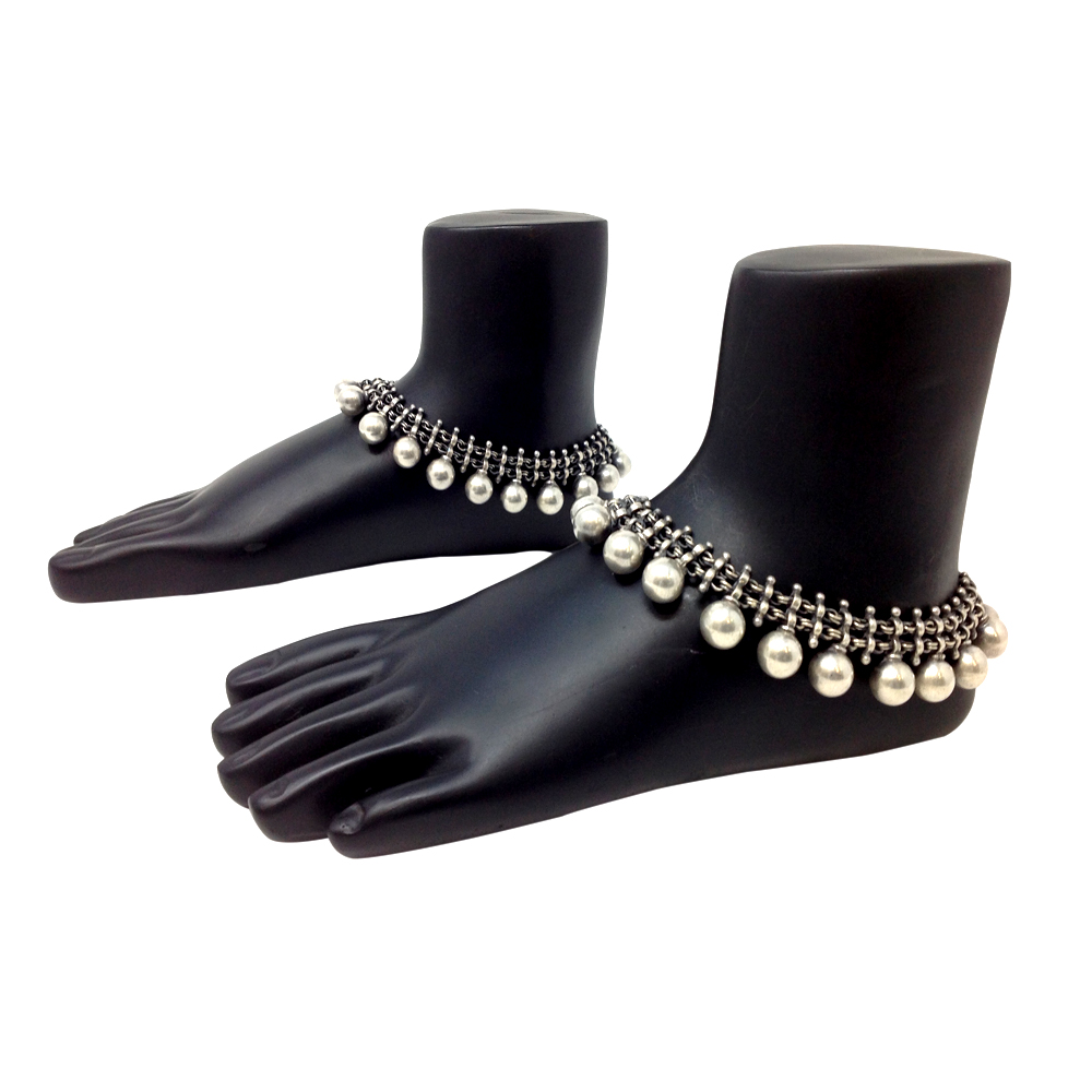 Buy Silver Anklets Online Latest Designs at Best Price